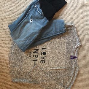 Loft Maternity Jeans